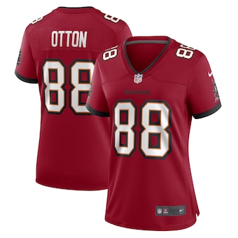 womens nike cade otton red tampa bay buccaneers game player 